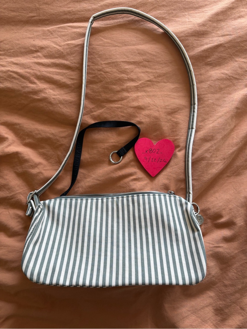 Used Sage Stripe Baggu Loaf